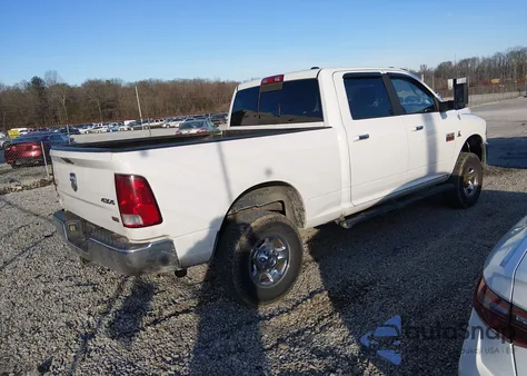 2012 Ram 2500 Slt из США, поврежденный, VIN 3C6UD5DL5CG315133